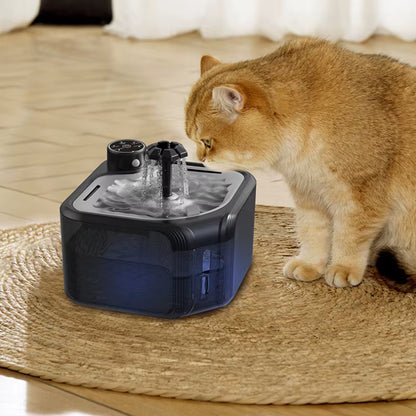 Pet Smart Water Feeder with Filter Automatic Drinking Fountain for Dogs Cats Pet Water Bowl Quiet Electric Water Dispenser