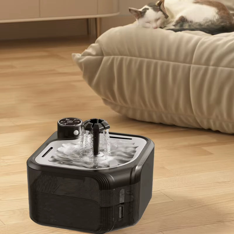 Pet Smart Water Feeder with Filter Automatic Drinking Fountain for Dogs Cats Pet Water Bowl Quiet Electric Water Dispenser