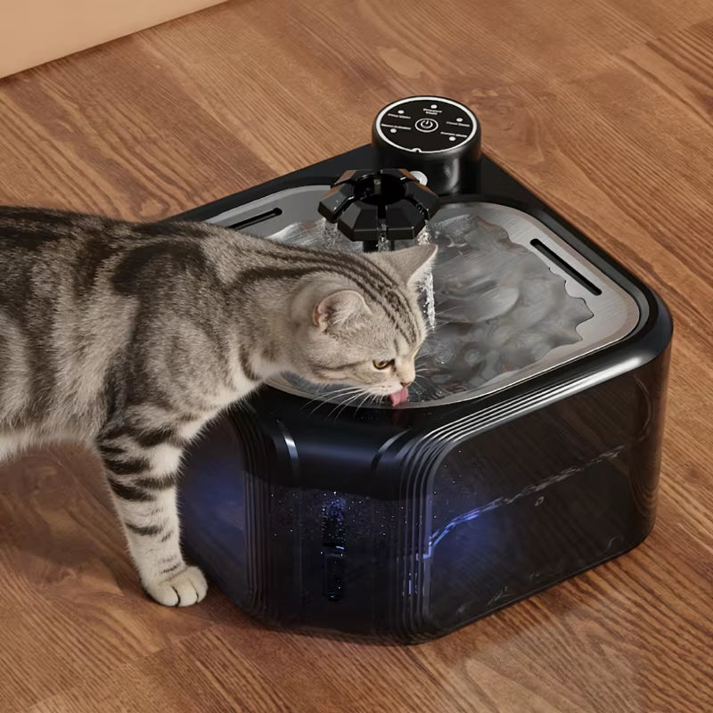 Pet Smart Water Feeder with Filter Automatic Drinking Fountain for Dogs Cats Pet Water Bowl Quiet Electric Water Dispenser